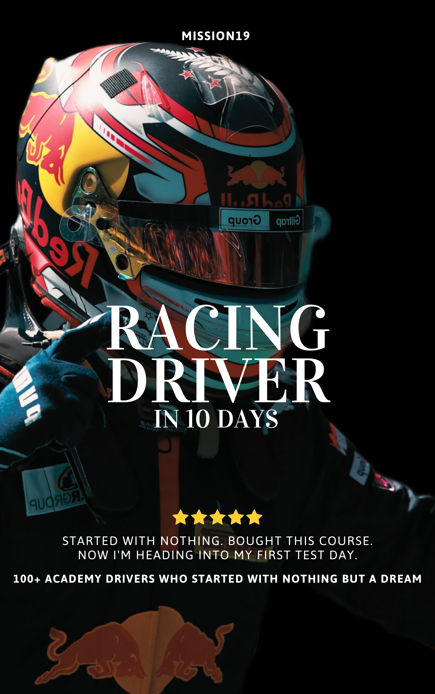 RACING DRIVER IN 10 DAYS